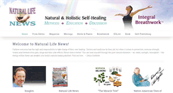 Desktop Screenshot of naturallifenews.com